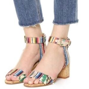 Schultz Jinger Tecido Sandals